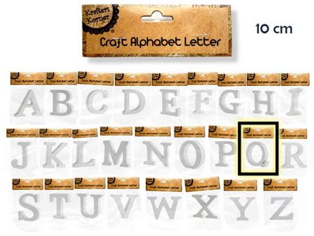 Alphabet Letters, Q, 10cm Hot on Sale