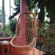 Swadeshi Bamboo Cane Rattan Bamboo Swing Chair for Indoor, Outdoor, Home, Patio, Yard, Balcony and Garden | Single Seater Rattan Swing Hanging Jhula| Size - Large Supply