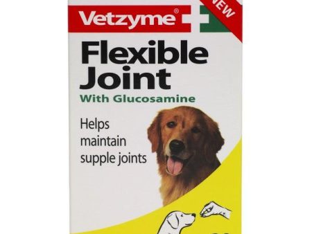 Vetzyme Flexible Joint Tablets with Glucosamine 30tab Discount