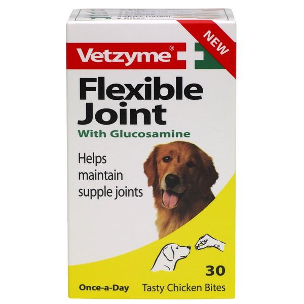 Vetzyme Flexible Joint Tablets with Glucosamine 30tab Discount