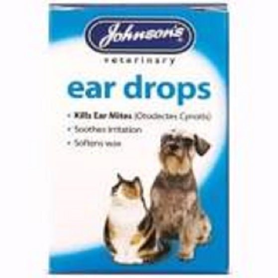 Johnson s Ear Drops Solution for Cats and Dogs 15ml Cheap