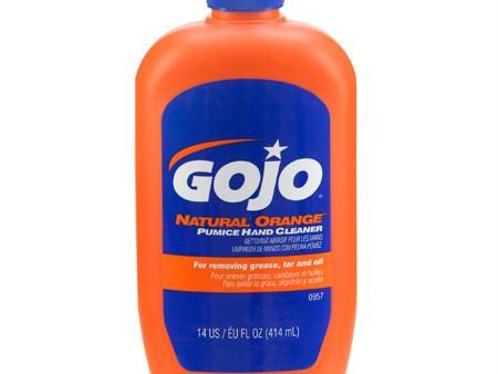 GOJO Natural Orange Pumice Hand Cleaner(14 oz. Bottle) Hot on Sale