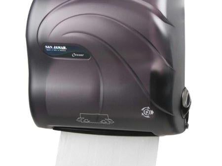 San Jamar Oceans Hands Free Roll Towel Dispenser-Black Pearl Discount