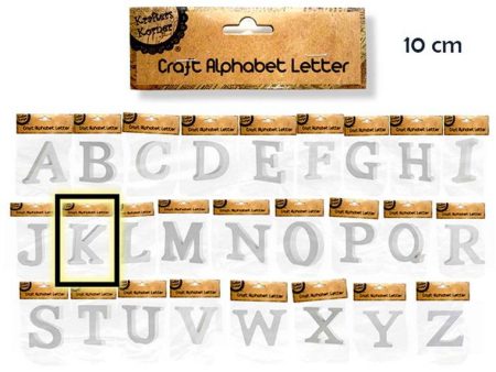 Alphabet Letters, K, 10cm Online Hot Sale