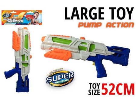 Deluxe Water Gun, Pump Action, 52cm Online now