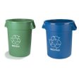 Carlisle Bronco Recycling Containers & Lids-Blue(44 Gal.) For Sale