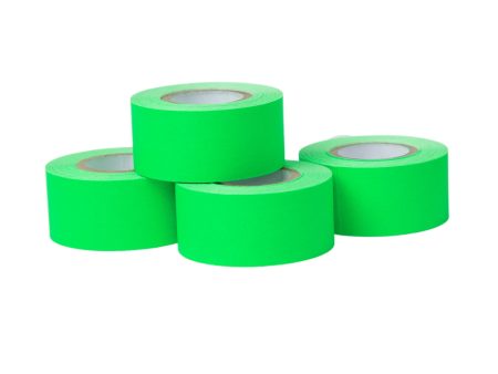 1  x 360  Artist Tape - 4 Pack Fluorescent Green For Sale