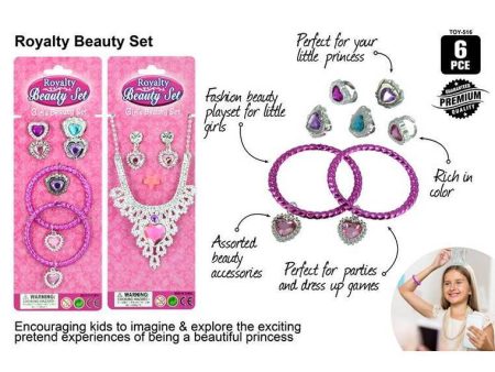 Princess Jewellery Set, 6pcs Fashion