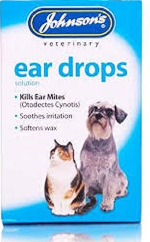 Johnson s Ear Drops Solution for Cats and Dogs 15ml Cheap