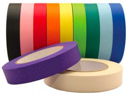 1  x 55 YDS Masking Tape - 11 Pack Assorted Colors Discount