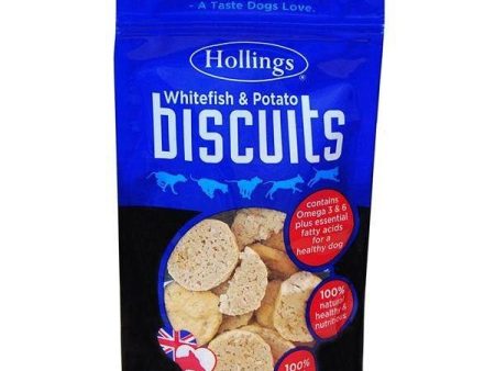 Hollings Whitefish & Potato Biscuits 75G Hot on Sale