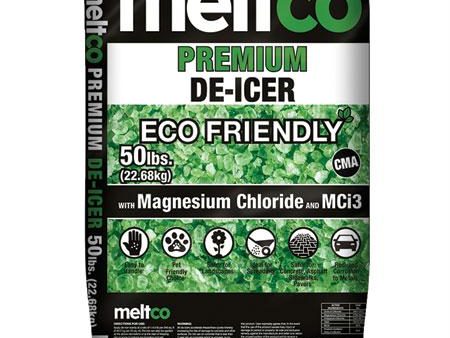 meltco Premium Eco Friendly Magnesium Ice Melt-Green(50# bag) Hot on Sale