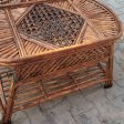 Swadeshi Bamboo Cane Wicker Coffee Table | Tea, Coffee Table for Home, Balcony, Office, and Room on Sale