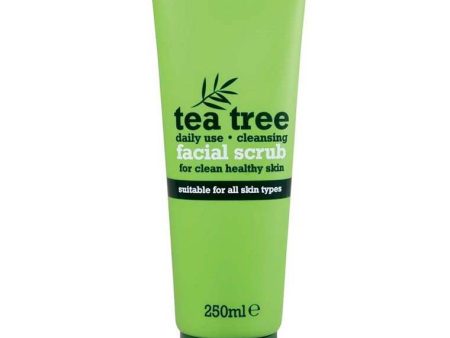 Tea Tree Facial Scrub, 250ml Supply