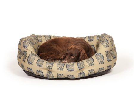 Woodland Owl Deluxe Slumber Dog Bed Discount