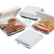 Dart Foam Hinged Lid Containers-White(Large) Supply