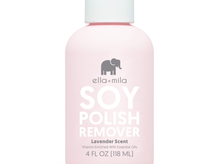 Soy Nail Polish Remover - Lavender - 4 oz Sale