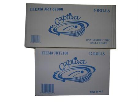 Captiva 2 Ply Sr. JRT-White(12 ) Supply