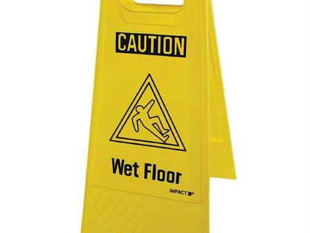 Impact English Only  Wet Floor  Sign Hot on Sale