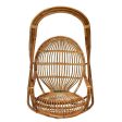 Swadeshi Bamboo Cane Swing Jhula | Single Seater Cane Wood Swing Chair | Indoor and Outdoor swing | Rattan Cane Jhula for Balcony, Patio, Garden, Resturant Hot on Sale