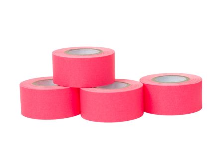 1  x 360  Artist Tape - 4 Pack Fluorescent Pink on Sale