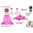 Princess Tira with Vail Set, 3pcs Online Hot Sale