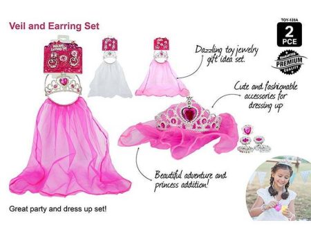 Princess Tira with Vail Set, 3pcs Online Hot Sale