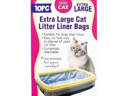 Cat Litter Liner Bags Extra Large 10pk Online Sale