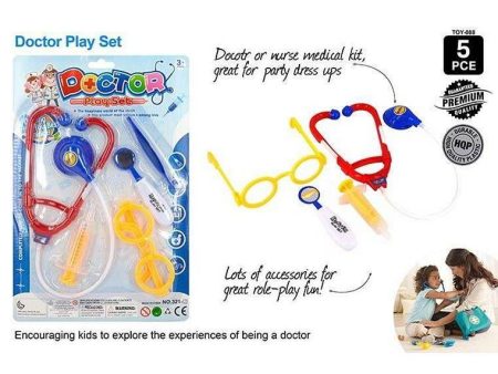 Doctor Playset, 5pcs Online now