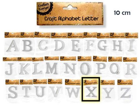 Alphabet Letters, X, 10cm Online