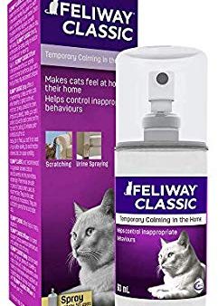 Feliway Cat Comforting Spray 60ml; Keeping Your Cat Calm & Comfort Supply