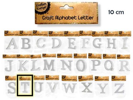 Alphabet Letters, T, 10cm on Sale