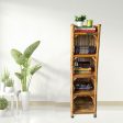 Home Storage Organizer for Office Files | Bookcase Open Display Rack |Book Rack for Study Room Cheap