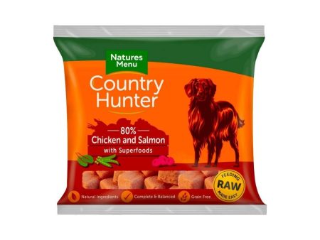 COUNTRY HUNTER RAW NUGGETS  CHICKEN AND SALMON  FOR DOGS on Sale