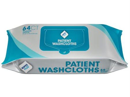 WipesPlus Patient Washcloths(64 ct.) Sale