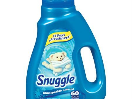 Snuggle Blue Sparkle Liquid Fabric Softener(50 oz.) on Sale