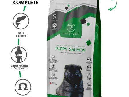 Barekmor: Puppy Salmon Recipe With 65% Salmon And 35% Fruits & Veg - Grain Free Supply