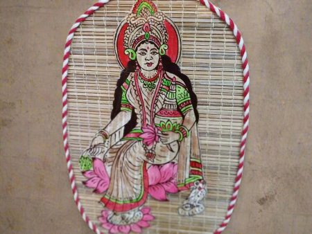 Bamboo Mat Wall Décor 7.5*4.5  (Laxmi) Sale