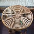 Cane Wicker Bamboo Round center Table | Tea Coffee Table for Home, office, Balcony and  Garden Online Hot Sale