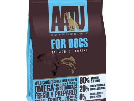 AATU: Salmon & Herring 80 20 Grain Free Dry Dog Food Cheap