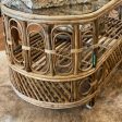 Cane Wicker Bamboo Center Table | Tea, Coffee Table for Home, Balcony, Office, Room, Garden, and Balcony Online Sale