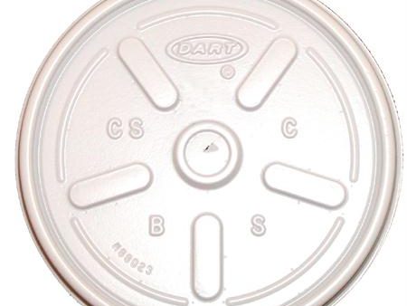 Dart White Vented Lids Sale