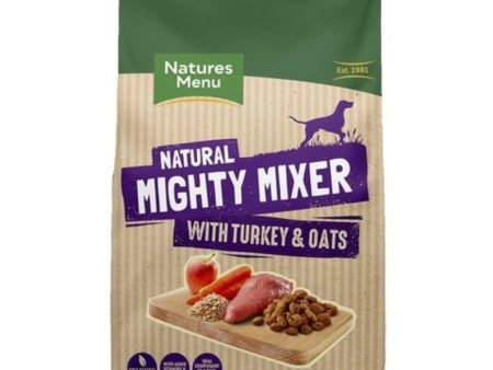 NATURES MENU BISCUITS  MIGHTY MIXER WITH TURKEY & OATS  FOR ADULT DOGS Sale