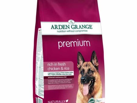 Arden Grange Premium Dry Dog Food - rich in fresh chicken & rice Fashion