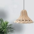 Designer Bamboo Cane Hanging Lamp Shade for Home decoration Round Shaped Sale