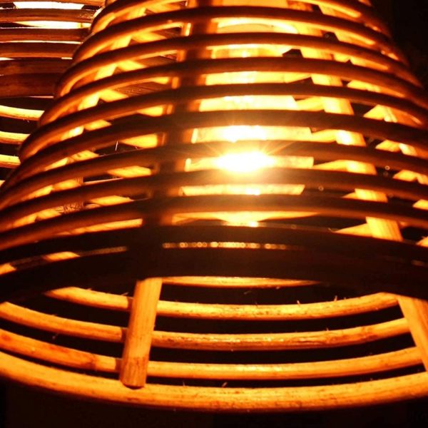 Bamboo Cane Bell Shaped Lamp Shade For Cheap