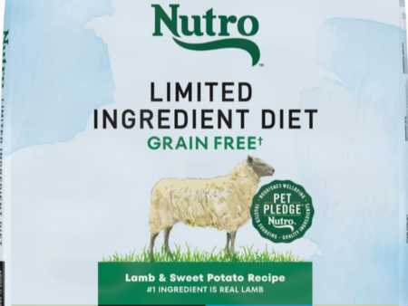 Nutro Limited Ingredient Diet Grain Free Large Breed Adult Lamb and Sweet Potato Dry Dog Food on Sale