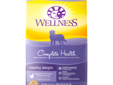 Wellness Complete Health Natural Healthy Weight Chicken and Peas Recipe Dry Dog Food Supply