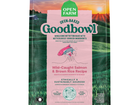 Open Farm GoodBowl Wild-Caught Salmon & Brown Rice Recipe Dry Dog Food Online now