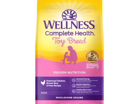 Wellness Toy Breed Complete Health Adult Deboned Chicken, Brown Rice & Peas Recipe Dry Dog Food Online